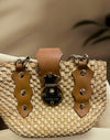 Micheal Kors Straw Tote Bag