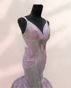 PURPLE SEQUIN DRESS (PRE-LOVED RENTAL)