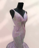 PURPLE SEQUIN DRESS (PRE-LOVED RENTAL)