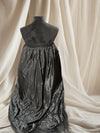 Black Tule Garden Rose Skirt