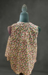 Floral print sill peasant Blouse